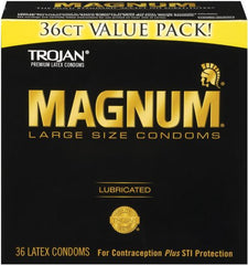 Kit de 36 Condones Trojan Magnum