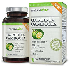 Suplemento Natural de Extracto de Garcinia Cambogia para la Perdida de Peso de NatureWise