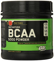 Suplemento BCAA en polvo Optimum Nutrition Fruit Punch